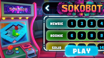 Tiny Robots: Portal Escape | SOKOBOT ( Newbie, Rookie & Solid 1 - 15 )