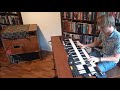 Matt Daniel plays his Hammond XK3 organ & Leslie 145: Matt's Groove