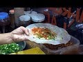 Vietnamese Pizza (Banh Trang Nuong Da Lat) - Vietnam Street Food / Dragon Bridge, Danang