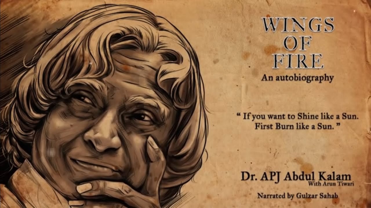 Dr APJ Abdul Kalam Autobiography in Hindi by Gulzar Sahab  Wings of Fire  Motivation Mantra