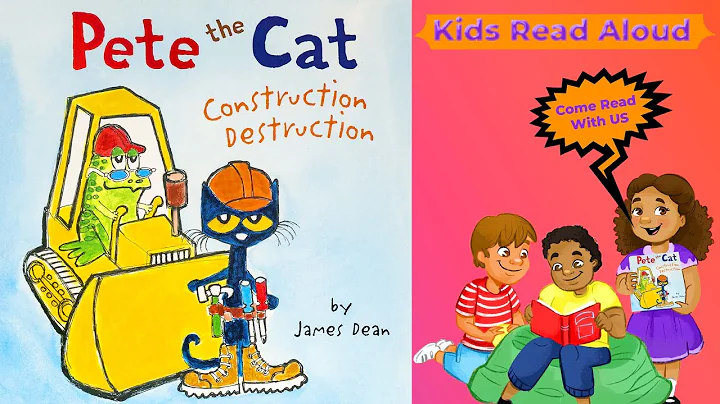 Pete The Cat: Construction Destruction By James Dean | Fun Kids Book Read Aloud