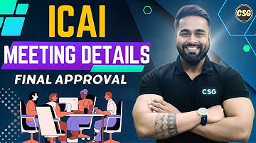 ICAI NEW COURSE I Council Meeting I Is it Applicable ? #icai #cafoundation #caexams