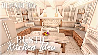 Roblox Bloxburg - Rustic Kitchen Idea - Minami Oroi