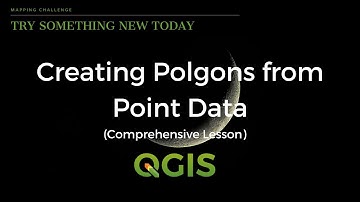 Creating Polygons from Point Data in QGIS