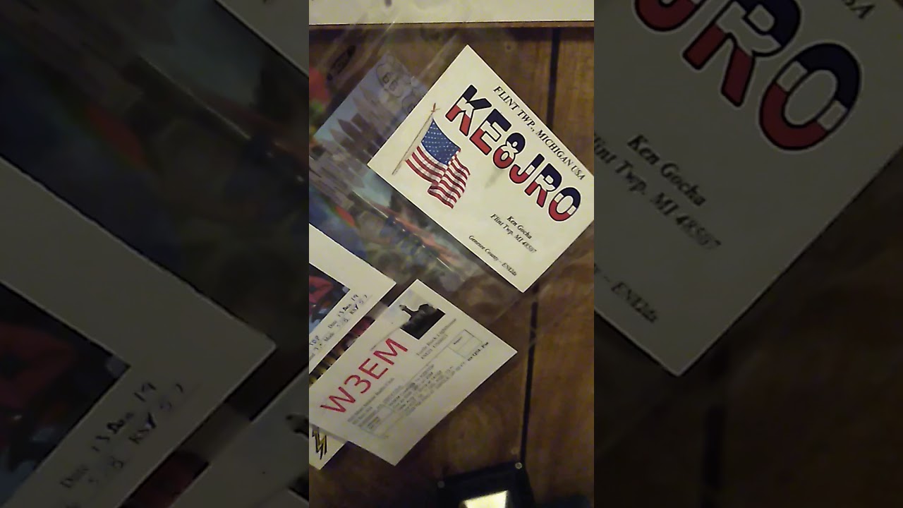 Qsl Card Display YouTube