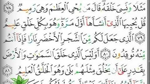 مصحف التجويد صفحة 445 ابراهيم الأخضر