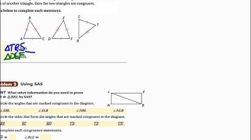 Chapter 4 Section 2 Triangle Congruance by SSS and SAS