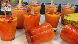 ¡SE AGOTAN EN MINUTOS Las Paletas de Piña con Chamoy que TODO el mundo está comprando  ??️?