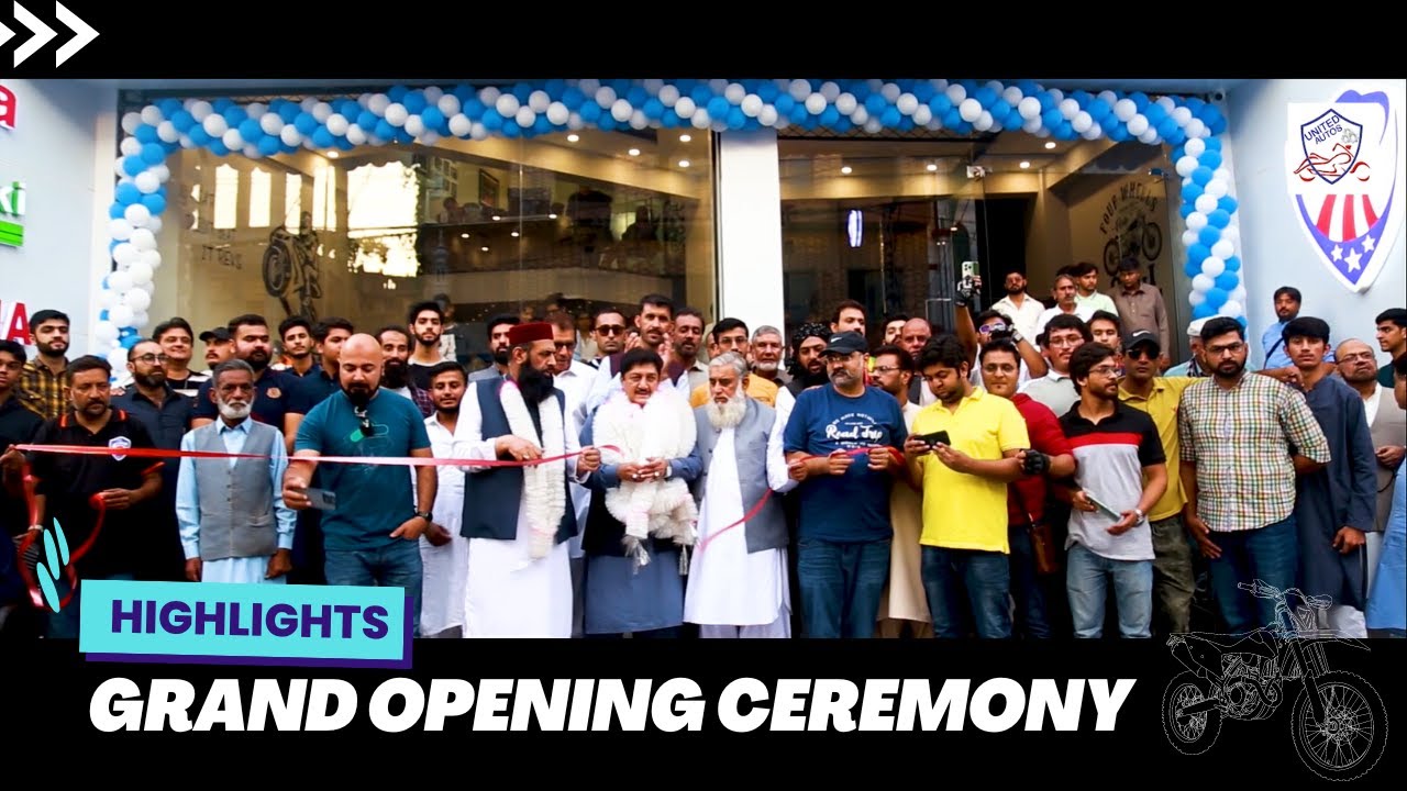Highlights Grand Opening Ceremony United Auto Motorsports Islamabad