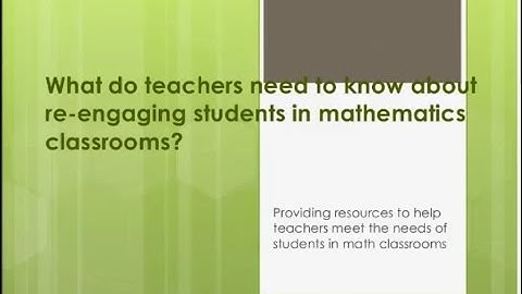 Examining the Progression Documents for the Common Core State Standards