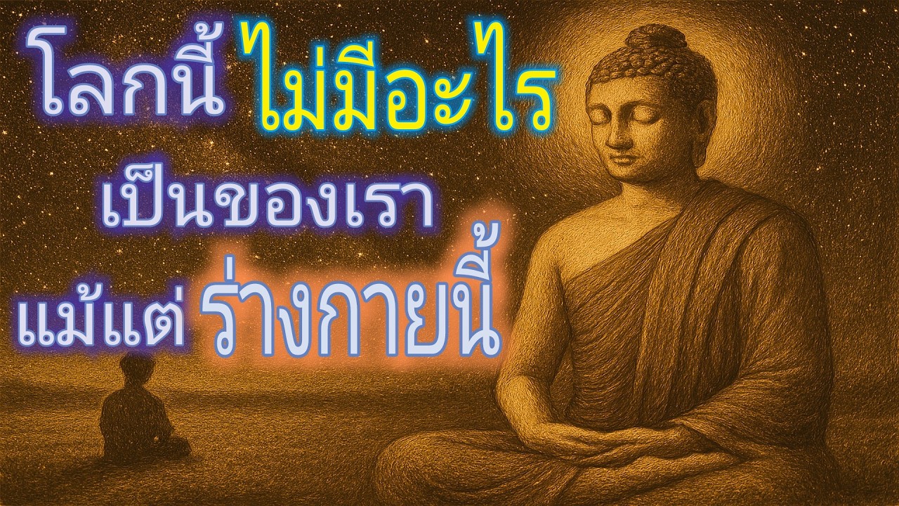 โลกนี้ไม่มีอะไรเป็นของเรา แม้แต่ร่างกายนี้ | จัด ธรรม โดย | คลื่น-