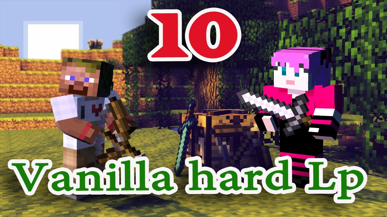 ч.10 Minecraft Vanilla hard Lp - Портал в Ад плейотропия