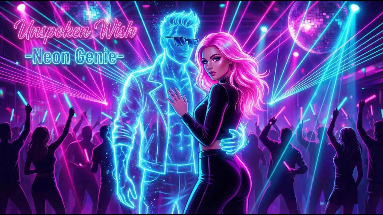 Unspoken Wish -Neon Genie - Sonic Beats Lab - Synthwave (Original Song)