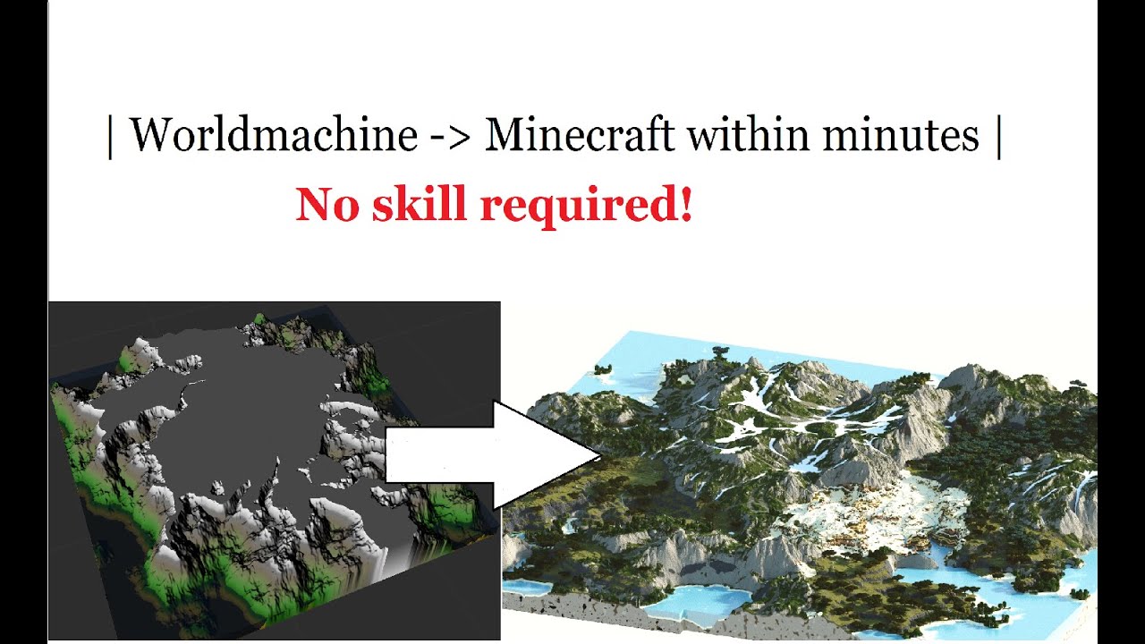 World Machine Basic Map Worldmachine | Multibiome map within Minutes, no skill required | - YouTube