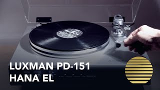 Luxman PD 151 Turntable with Hana EL Cartridge - Presentation