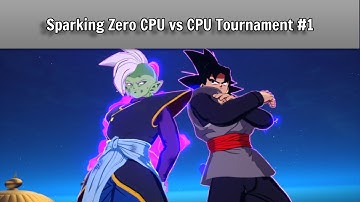 Sparking Zero | CPU vs CPU Tournament #1