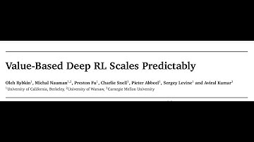 [QA] Value-Based Deep RL Scales Predictably