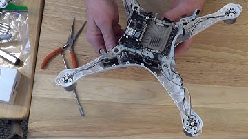 01 19 18 Phantom 4 Pro Rear Vision Sensor And Battery Cage