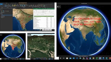 ArcGIS Earth and excel data to shape file