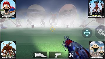 HUNGRY WORM in NEXTBOTS IN PLAYGROUND MOD,99 NIGHT IN THE FOREST,NEXTBOT ONLINE,HUNGRY MARIO,99 DEER