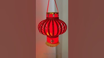 DIY Akash Kandil for Diwali 2025 ✨ | Easy Paper Lantern Making | Diwali Decoration Idea 🪔