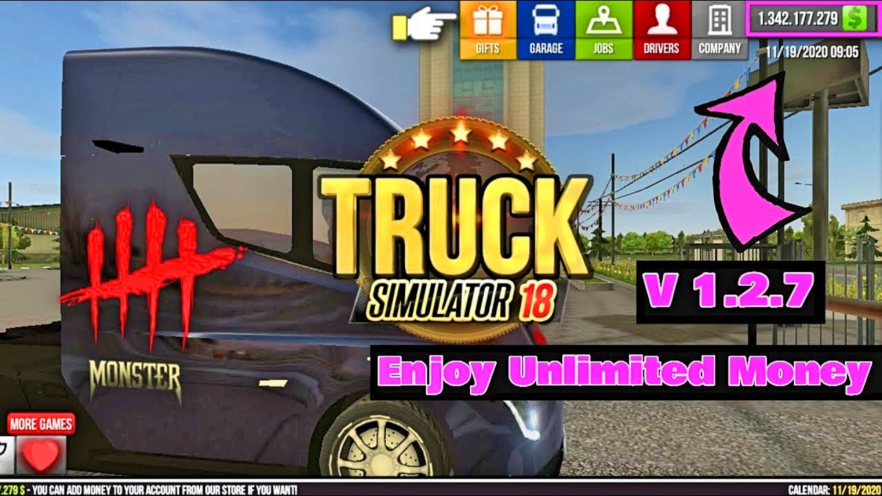 Truck Simulator 2018 : Europe MOD APK v1.3.5 (Unlimited money ) - Jojoy