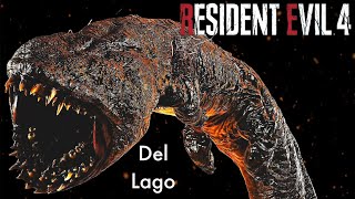 Resident Evil 4 REMAKE - LEON vs LORD OF THE LAKE - DEL LAGO