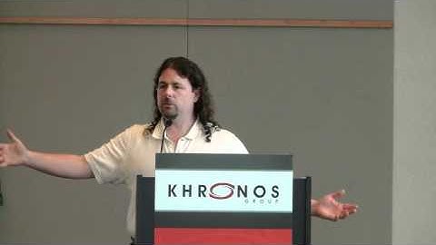 2 - Siggraph Asia 2011 - Erik Noreke - KITE & Dave Shreiner - OpenGL