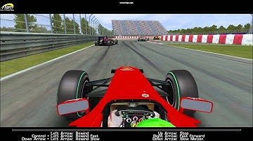 Double rFactor Ferrari fail