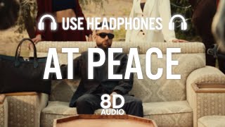 At Peace (8D AUDIO) Karan Aujla | Latest Punjabi Songs 2025