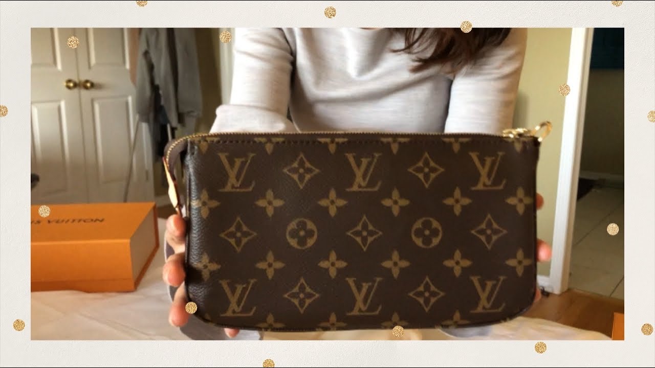 LOUIS VUITTON DOUBLE UNBOXING! POCHETTE ACCESSOIRES ! - YouTube