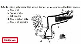 PEMBAHASAN SOAL SISTEM PELUMASAN SEPEDA MOTOR SMK TBSM