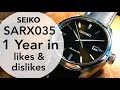 JDM Seiko SARX035 1 Year In Review