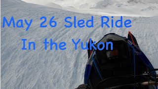 Copper tries an Arctic Cat Catalyst in late May Yukon riding .