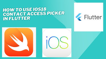How to use iOS18 Contact Access Picker to fetch Contacts in Flutter