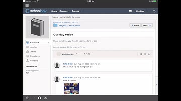 Parent Schoology: App Overview