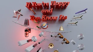 👏 If You’re Happy and You Know It – Fun Marimba   3D Marble Adventure