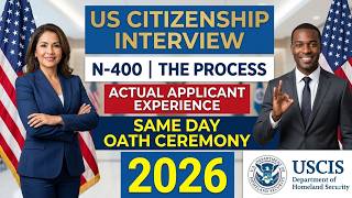 2026 New Actual Interview of U.S. citizenship, Full N-400 Naturalization Interview, Small talk #n400