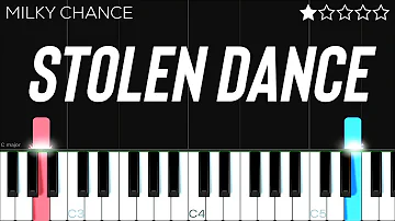 Milky Chance - Stolen Dance | EASY Piano Tutorial