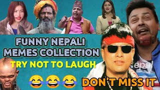 Funny Nepali Memes Collection from The Baba Club || Try Not to Laugh 😂 ||Best of Nepali Comedy Memes
