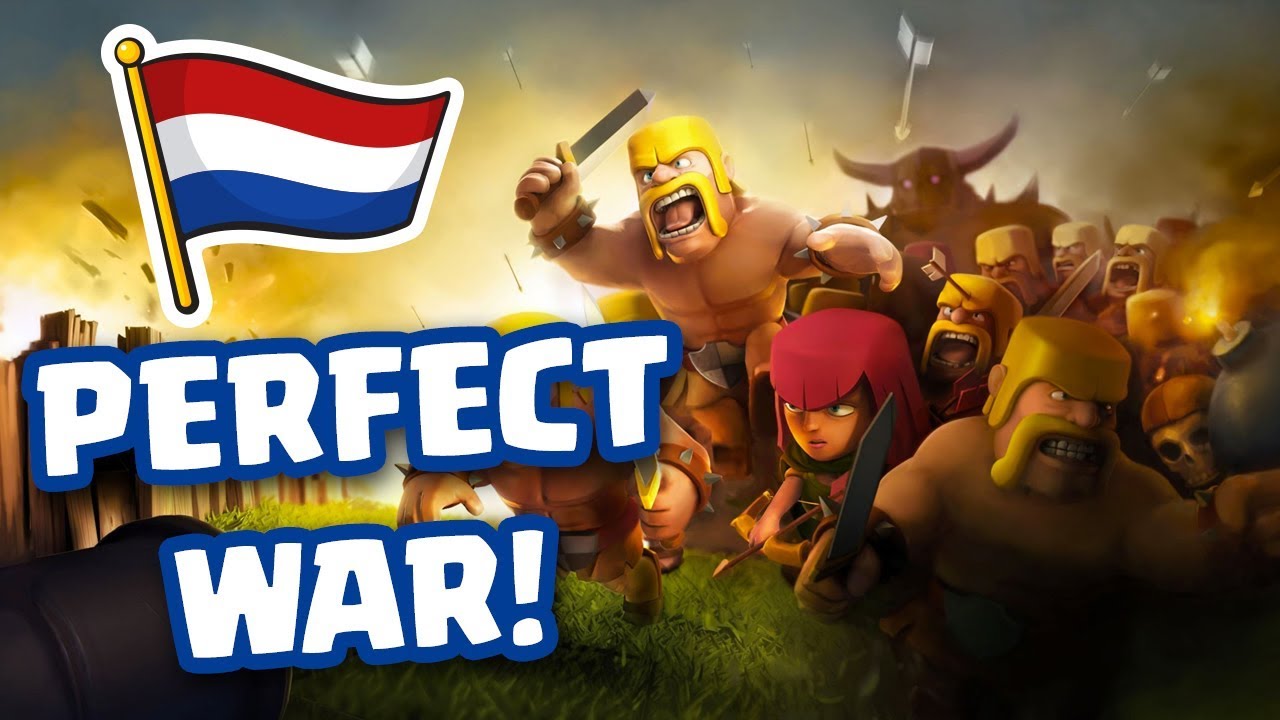 Clash of Clans • A PERFECT (DUTCH) WAR!