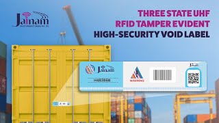 Three-State RFID Tamper Evident Void Labels – Ultimate Container Security by Jainam | Klikeseal