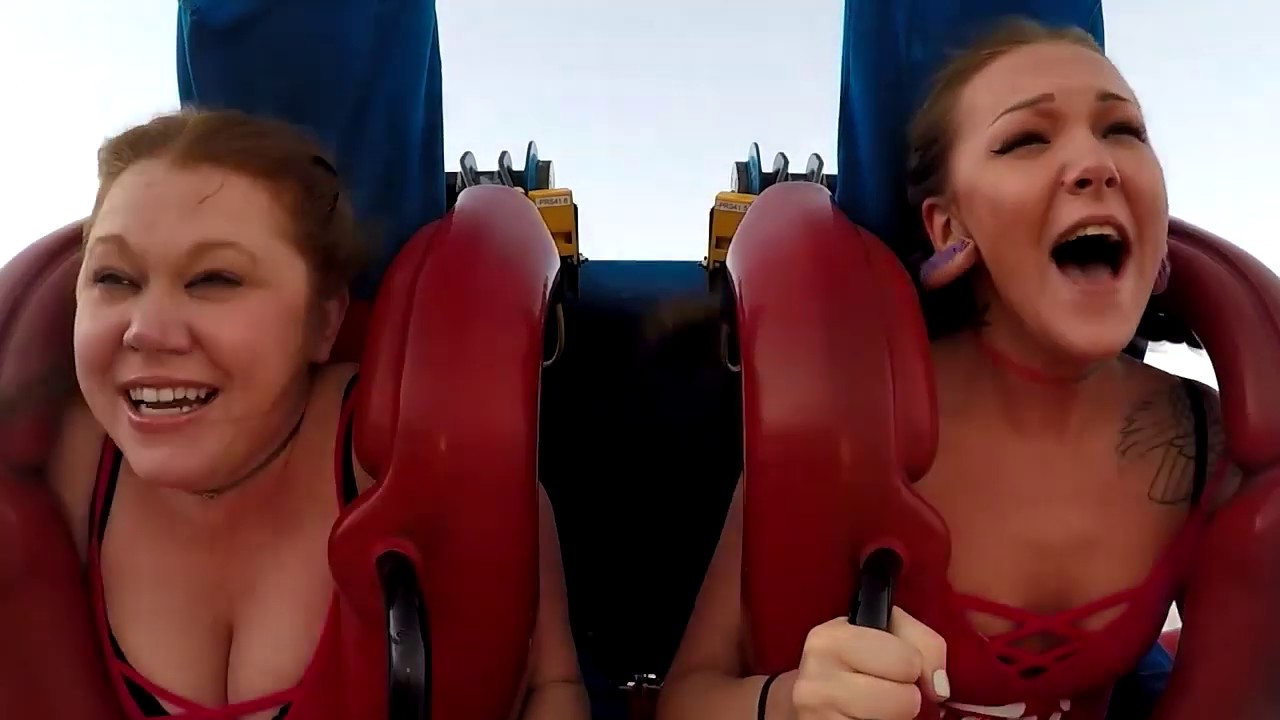 逆バンジー 絶叫面白まとめ Slingshot Ride Screaming funny Part 9