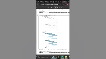 Pembahasan Soal OSN Informatika tahun 2023 No 27 Algoritmika #tutorial #algorithm #c++