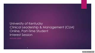 UK HealthCare Career Center Lunch and Learn (August 2023)