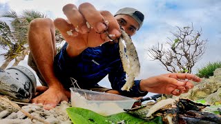 SOLO Fishing! Surviving The Day! Catch&Cook🔥