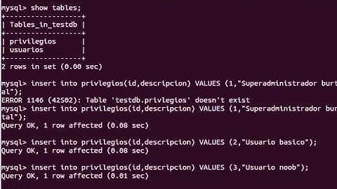 Mysql - Crear tablas - Relacionar tablas - Bases de datos