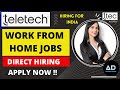 New Work From Home Job/multinational company/anyone can apply 12 pass min /bpo jobs/latest jobs