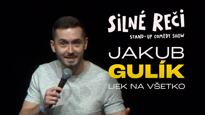 Jakub Gulík o lieku na všetky problémy
