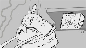 Krabby Patty Creature Feature rough StoryBoard